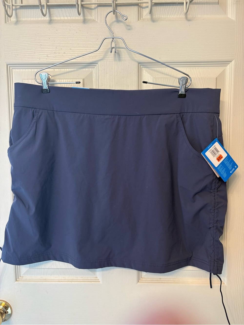 NWT Columbia Women's Pull On Regular Fit Skirt Nocturnal (Purple/Blue) Size XXL